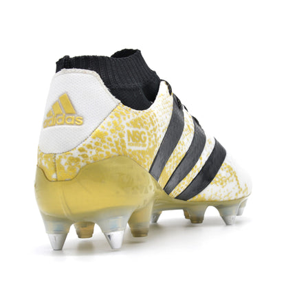 ACE 16.1 Primeknit SG Stellar Pack - White/Gold - Elite Boots