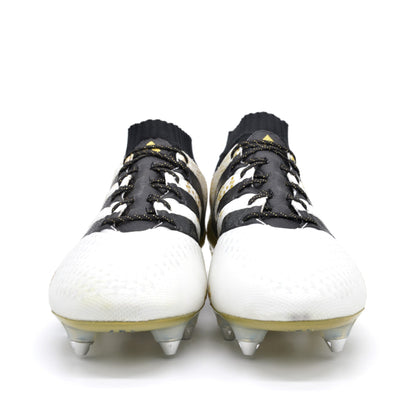 ACE 16.1 Primeknit SG Stellar Pack - White/Gold - Elite Boots