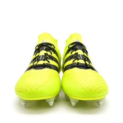 ACE 16.1 Primeknit SG Solar Yellow/Black - Elite Boots