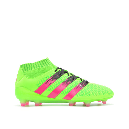 ACE 16.1 Primeknit FG/AG Solar Green/Pink - Elite Boots