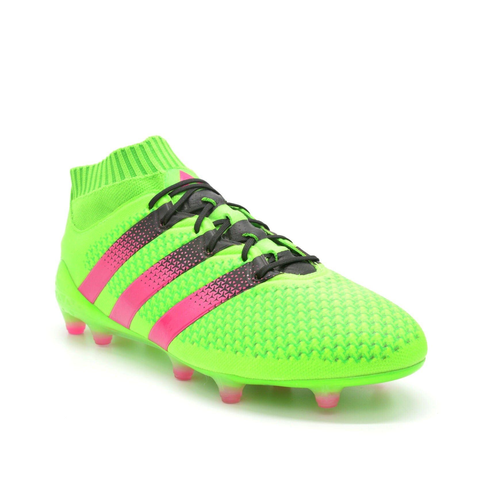 ACE 16.1 Primeknit FG/AG Solar Green/Pink - Elite Boots