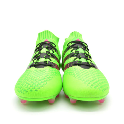 ACE 16.1 Primeknit FG/AG Solar Green/Pink - Elite Boots