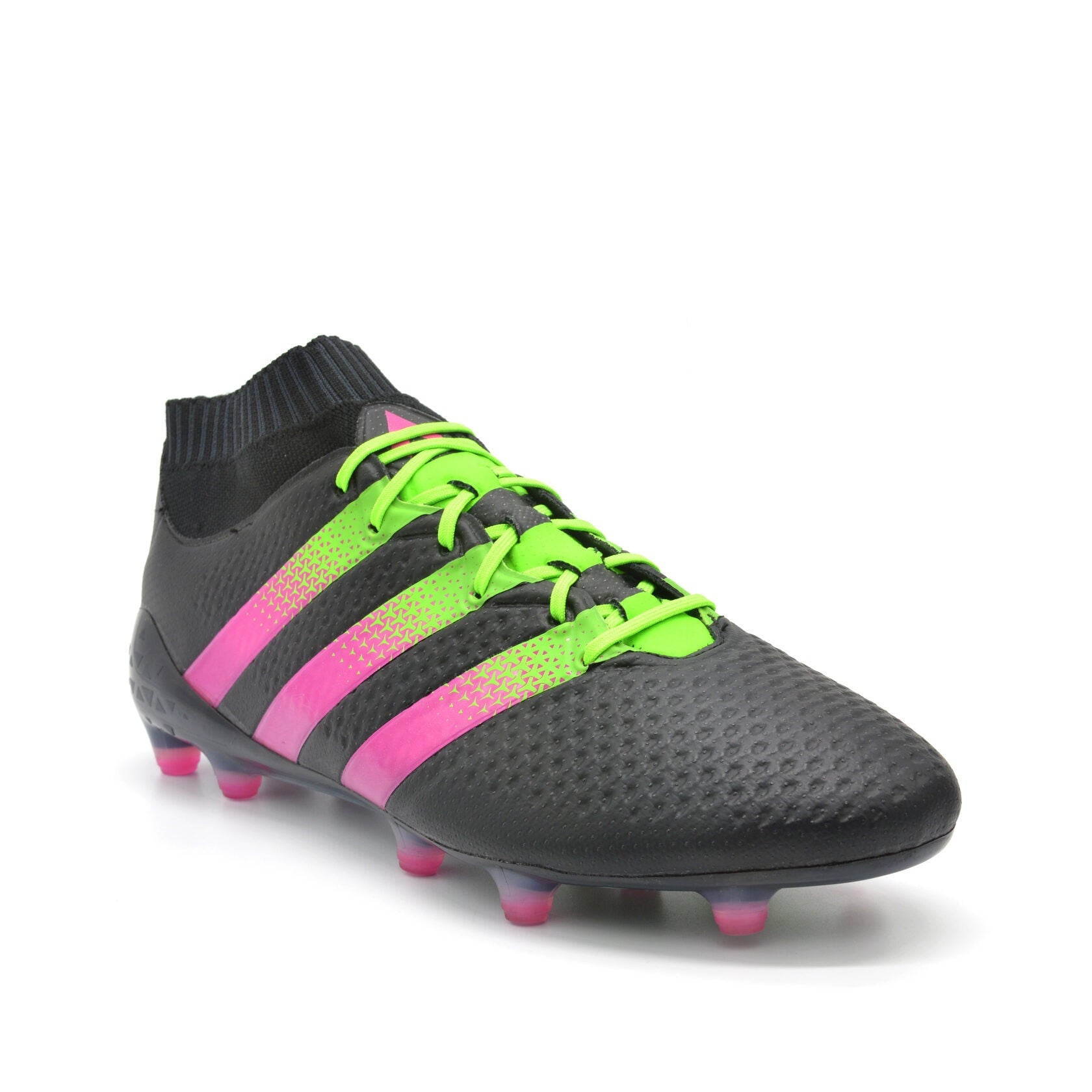 ACE 16.1 Primeknit FG/AG Black/Pink - Elite Boots