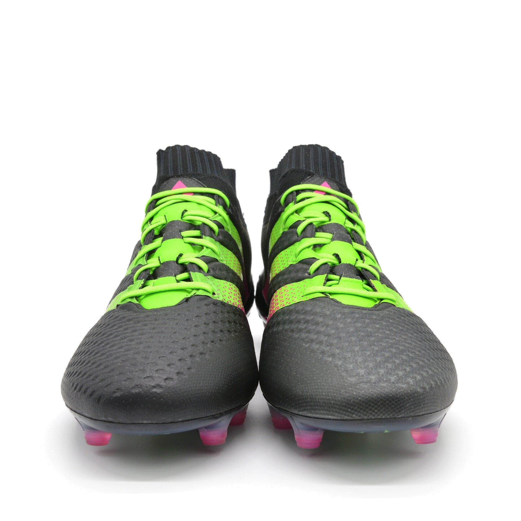 ACE 16.1 Primeknit FG/AG Black/Pink - Elite Boots