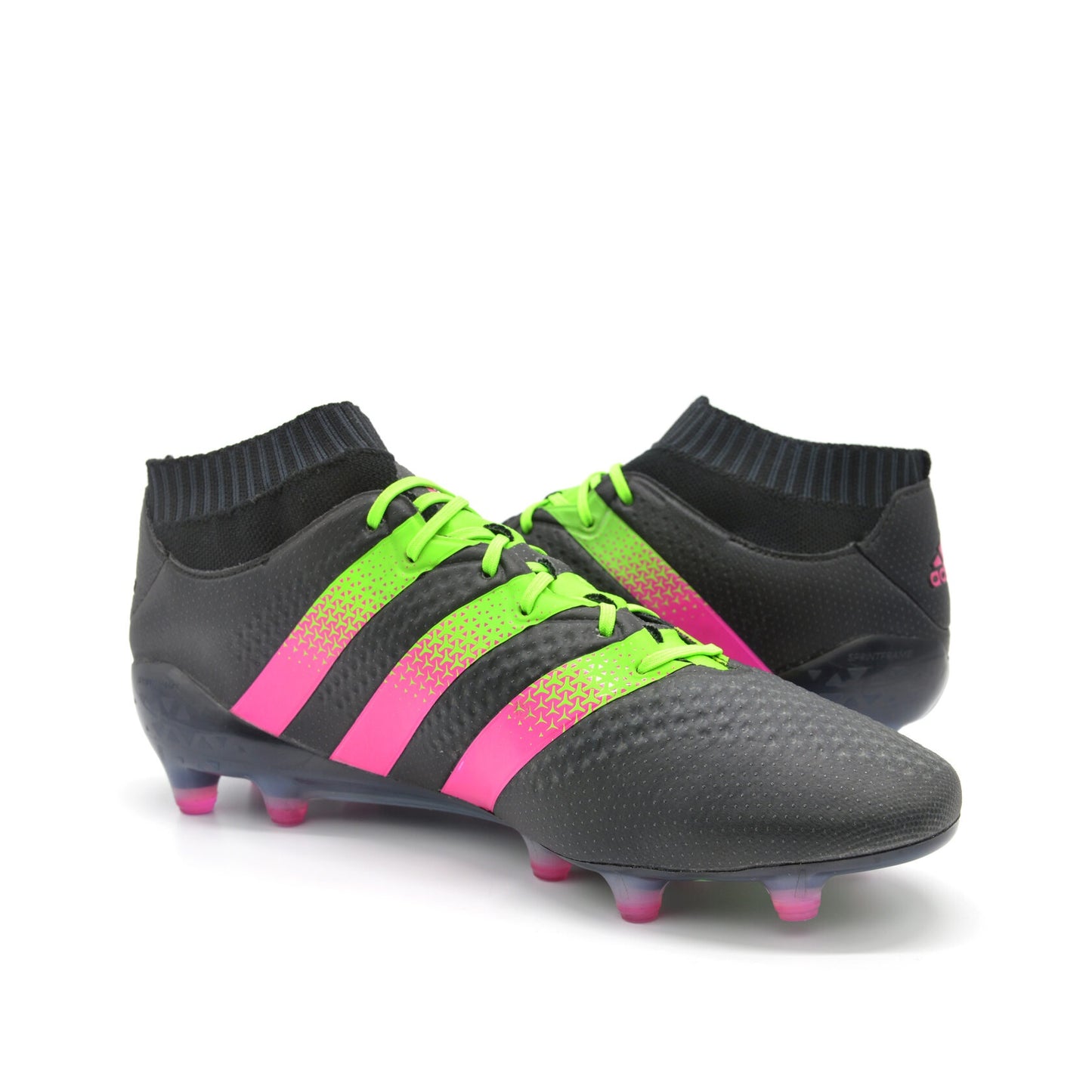 ACE 16.1 Primeknit FG/AG Black/Pink - Elite Boots