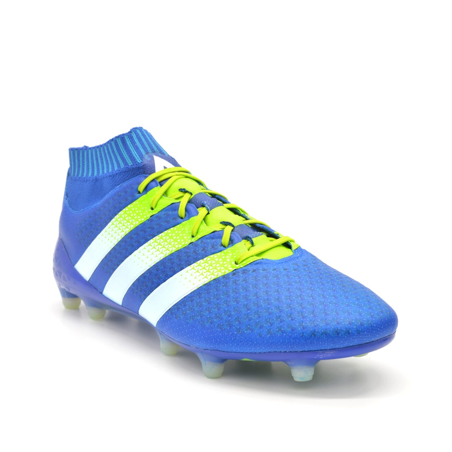 ACE 16.1 Primeknit FG/AG Shock Blue/White - Elite Boots