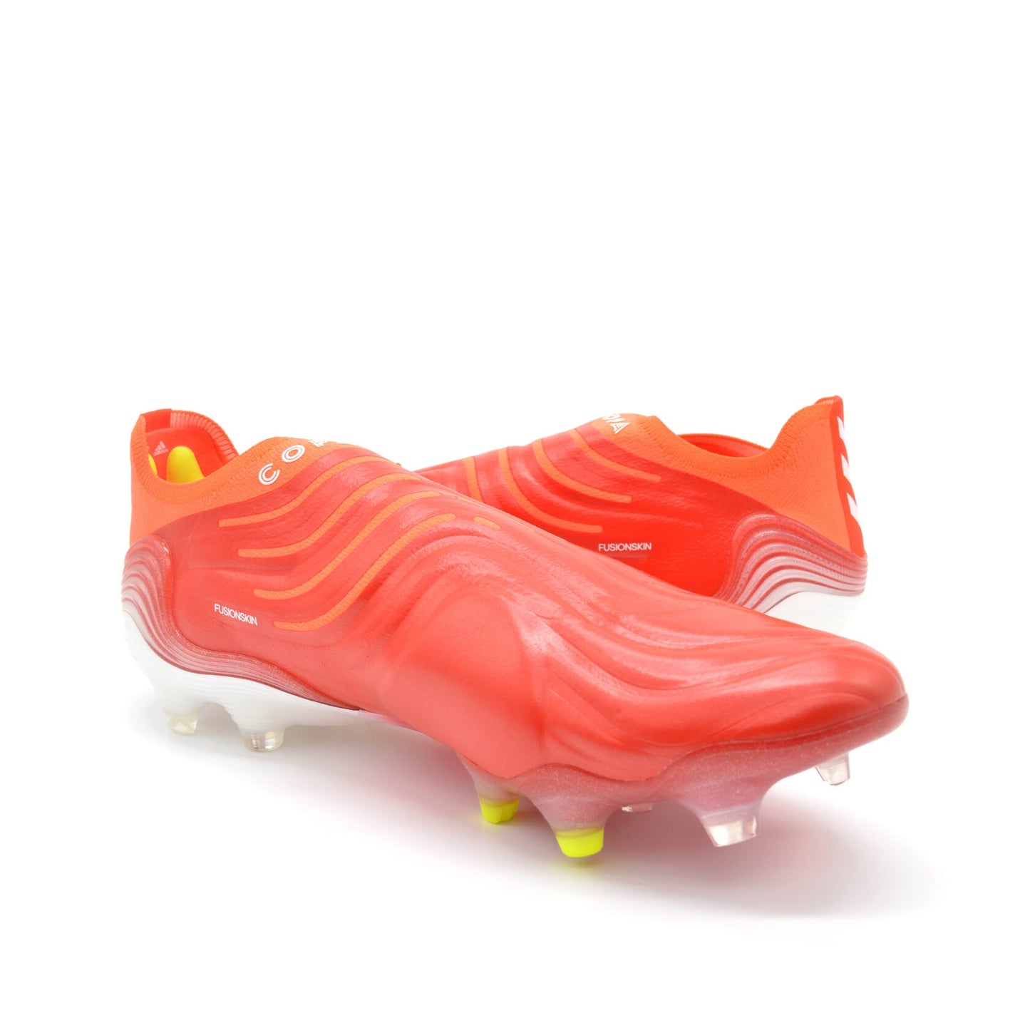 Copa Sense + FG Meteorite - White/Solar Red - Elite Boots