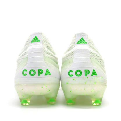 Copa 19+ FG/AG Virtuso - White/Solar Lime - Elite Boots