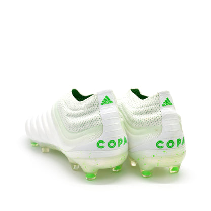 Copa 19+ FG/AG Virtuso - White/Solar Lime - Elite Boots