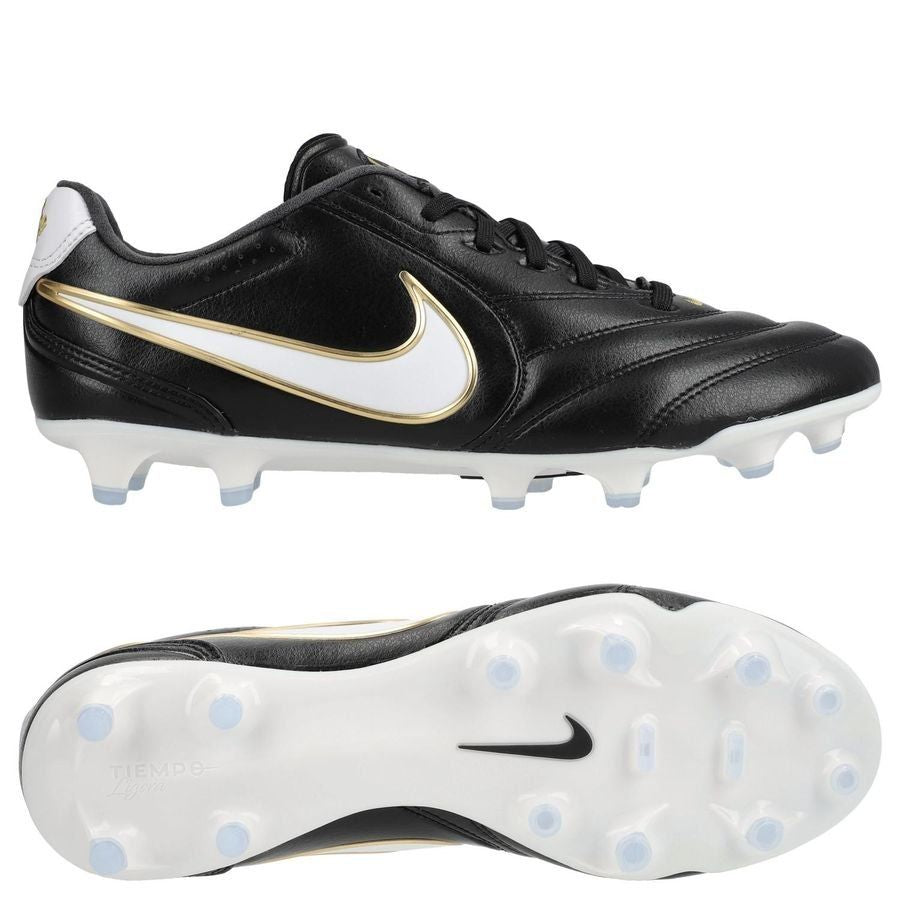 Tiempo Ligera Pro FG - Black/White - Elite Boots