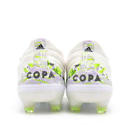 Copa 20.1 FG/AG Uniforia - White/Signal Green - Elite Boots