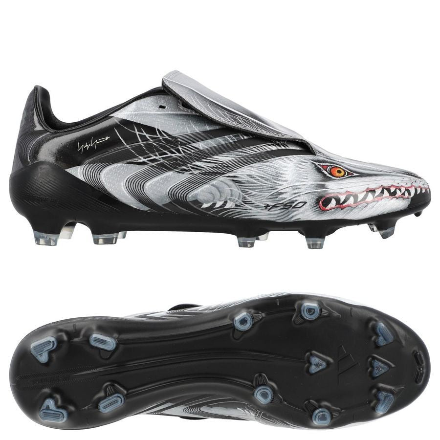 F50 Elite Tunit Y - 3 FG - Silver Black Metallic - Elite Boots