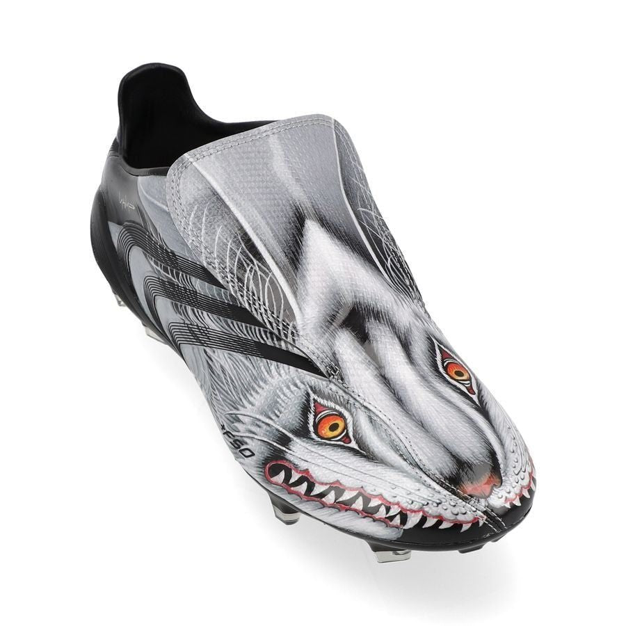 F50 Elite Tunit Y - 3 FG - Silver Black Metallic - Elite Boots