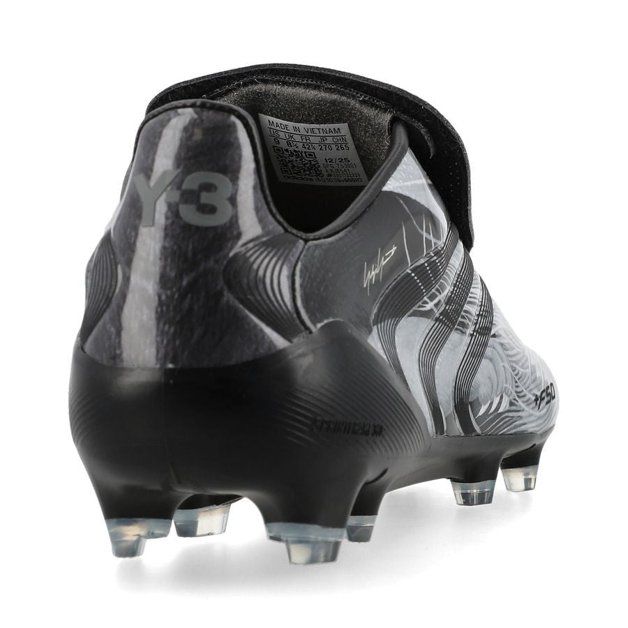 F50 Elite Tunit Y - 3 FG - Silver Black Metallic - Elite Boots
