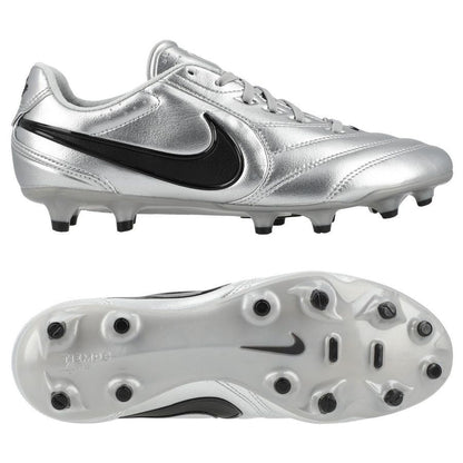Tiempo Ligera Pro FG - Metallic Silver/Black - Elite Boots