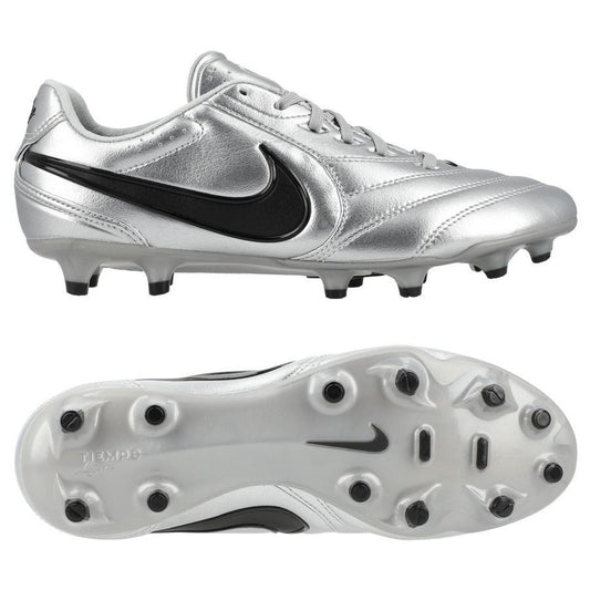 Tiempo Ligera Pro FG - Metallic Silver/Black - Elite Boots