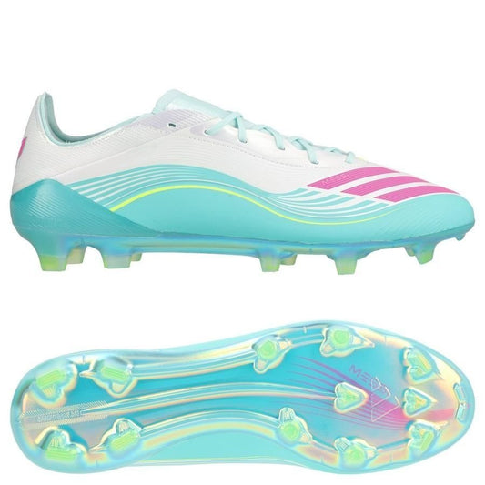 F50 Messi Elite FG Aurora Radiante - Footwear White/Lucid - Elite Boots