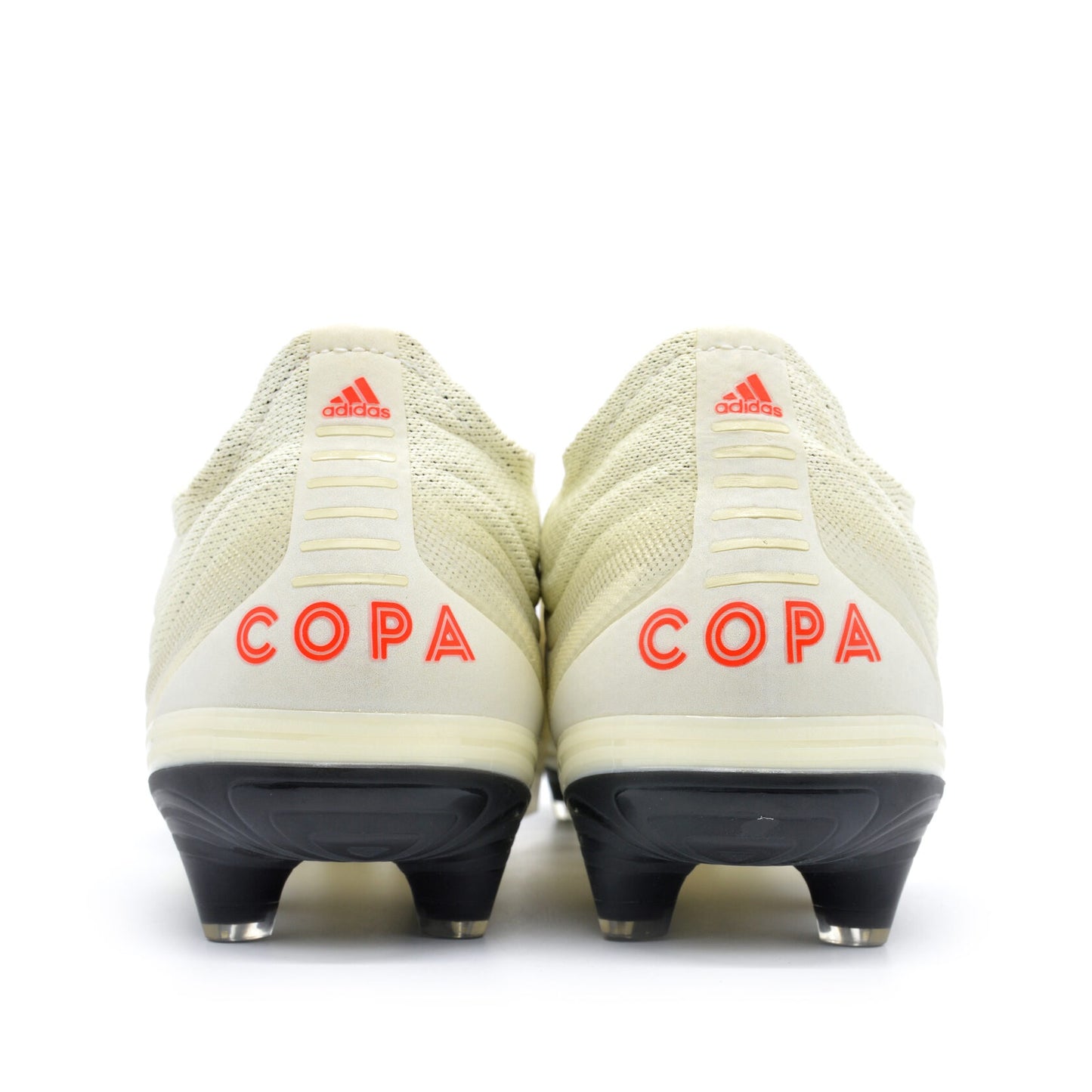 Copa 19.1 FG/AG Initiator - Off White/Solar Red - Elite Boots