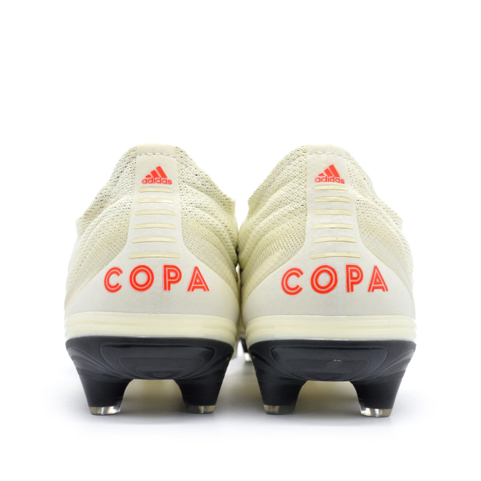 Copa 19.1 FG/AG Initiator - Off White/Solar Red - Elite Boots