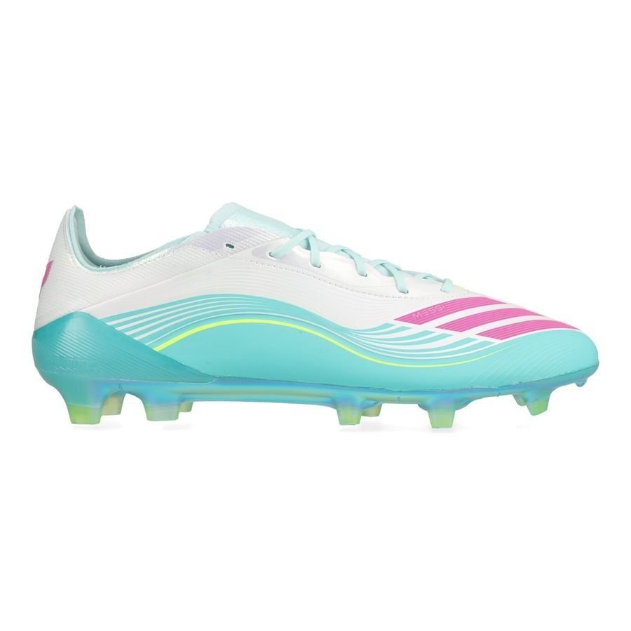 F50 Messi Elite FG Aurora Radiante - Footwear White/Lucid - Elite Boots