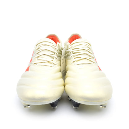 Copa 19.1 FG/AG Initiator - Off White/Solar Red - Elite Boots