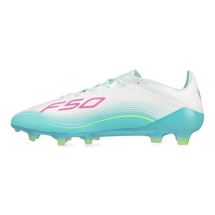 F50 Messi Elite FG Aurora Radiante - Footwear White/Lucid - Elite Boots