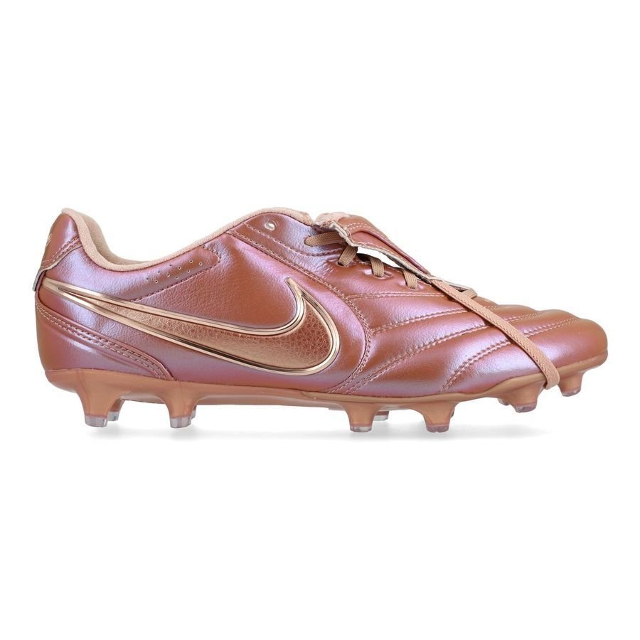 Tiempo Ligera Pro FG - Metallic Rose Gold/Metallic Red - Elite Boots