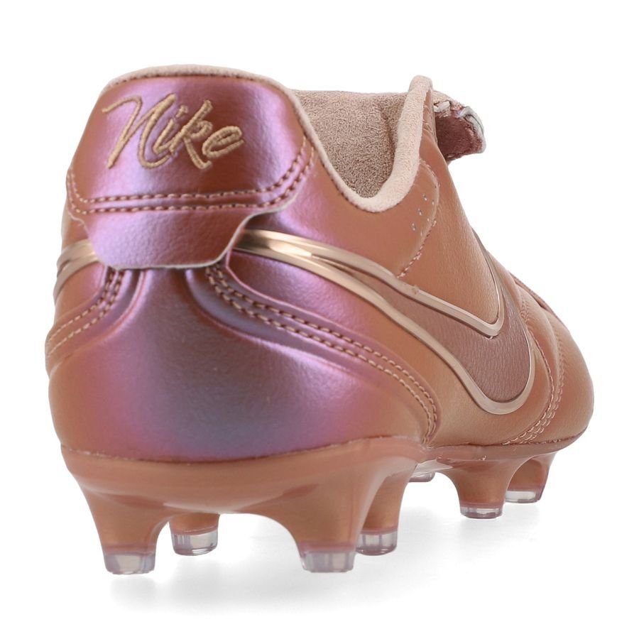Tiempo Ligera Pro FG - Metallic Rose Gold/Metallic Red - Elite Boots