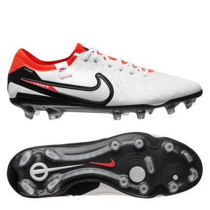 Tiempo Legend 10 Elite FG Ready - White/Black - Elite Boots