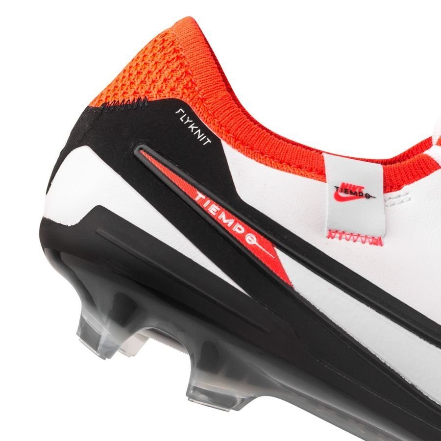Tiempo Legend 10 Elite FG Ready - White/Black - Elite Boots