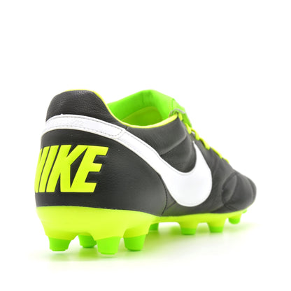Premier II FG - Black/Electric Green - Elite Boots