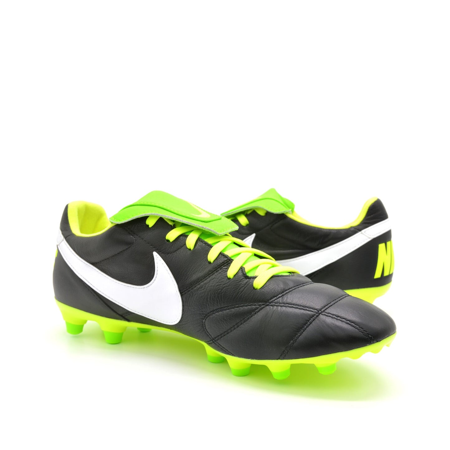 Premier II FG - Black/Electric Green - Elite Boots