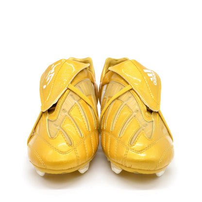 Predator Powerswerve FG Yellow/White - Elite Boots