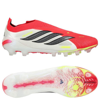 Predator Elite Laceless AG Born For Goals - Lucid Red/Core Black - Elite Boots