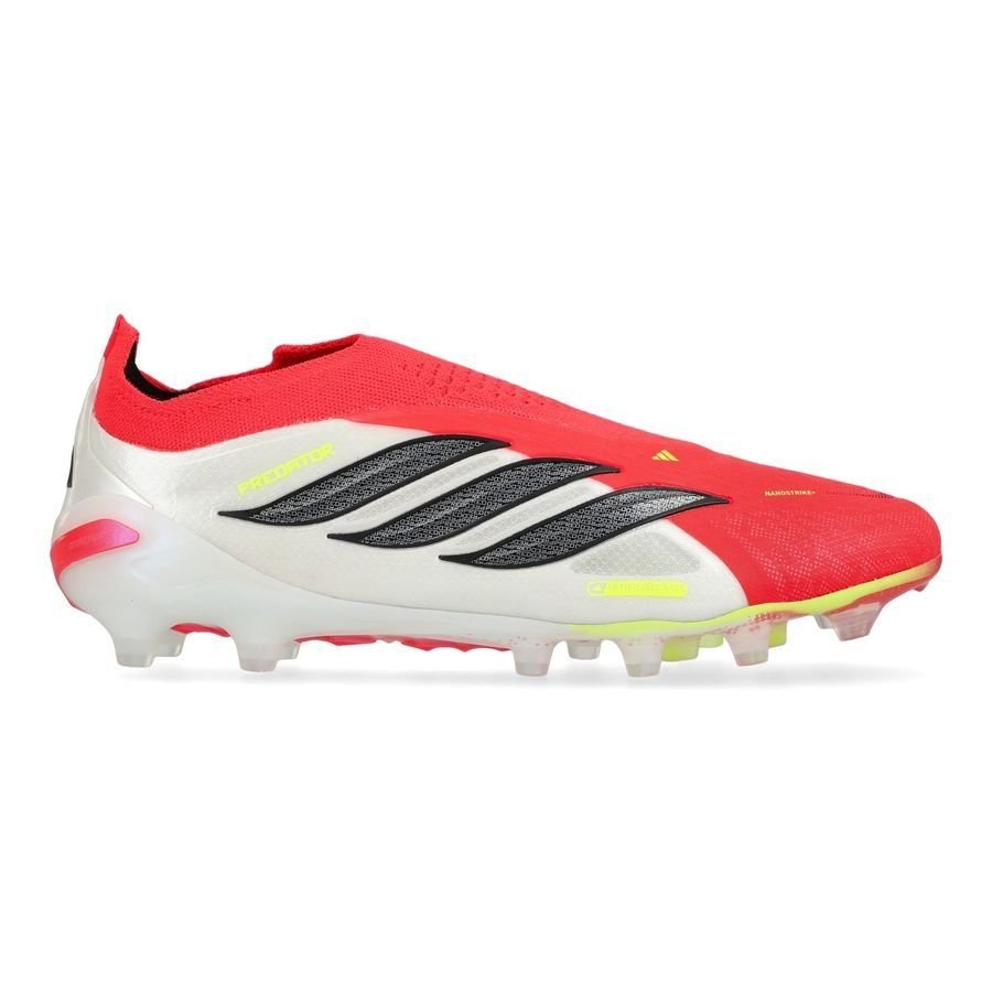 Predator Elite Laceless AG Born For Goals - Lucid Red/Core Black - Elite Boots
