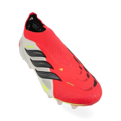 Predator Elite Laceless AG Born For Goals - Lucid Red/Core Black - Elite Boots
