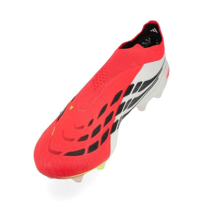 Predator Elite Laceless AG Born For Goals - Lucid Red/Core Black - Elite Boots