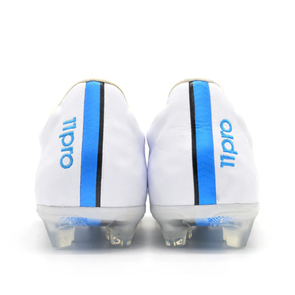 11Pro FG White/Black/Solar Blue - Elite Boots