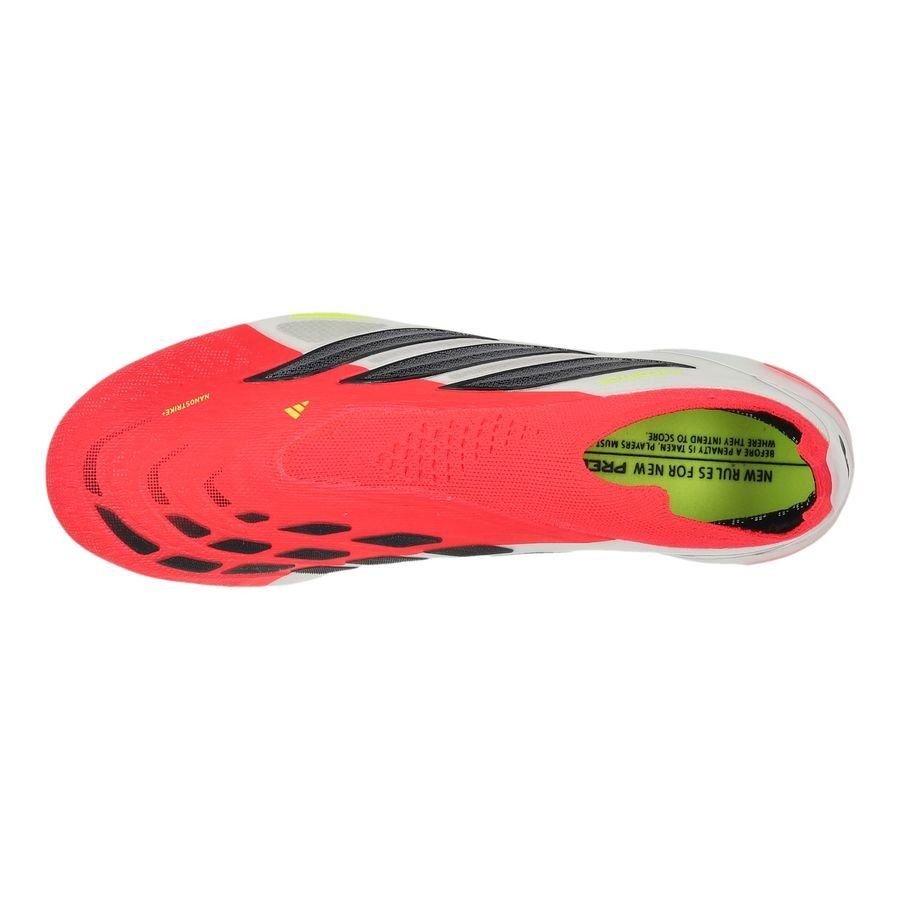 Predator Elite Laceless AG Born For Goals - Lucid Red/Core Black - Elite Boots