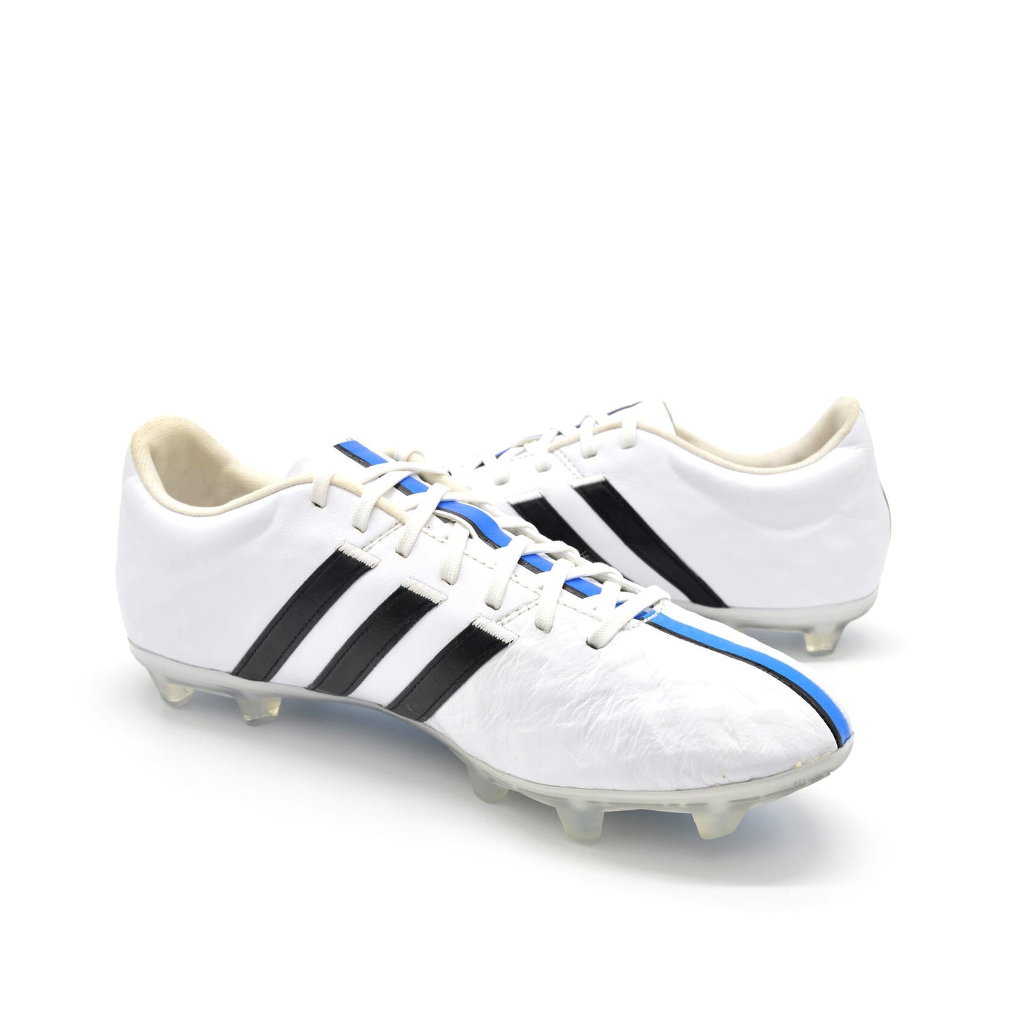 11Pro FG White/Black/Solar Blue - Elite Boots