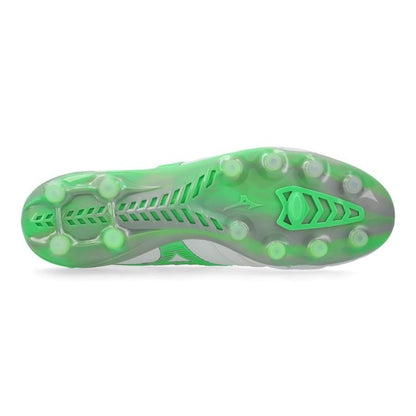Morelia Neo IV Beta FG Frontier - White/Neon Green - Elite Boots