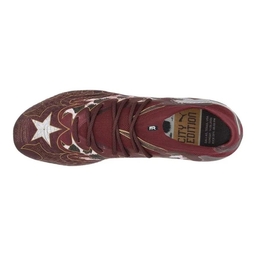 Future 9 Ultimate FG Dallas City Edition - Aubergine/Dark Chocolate - Elite Boots