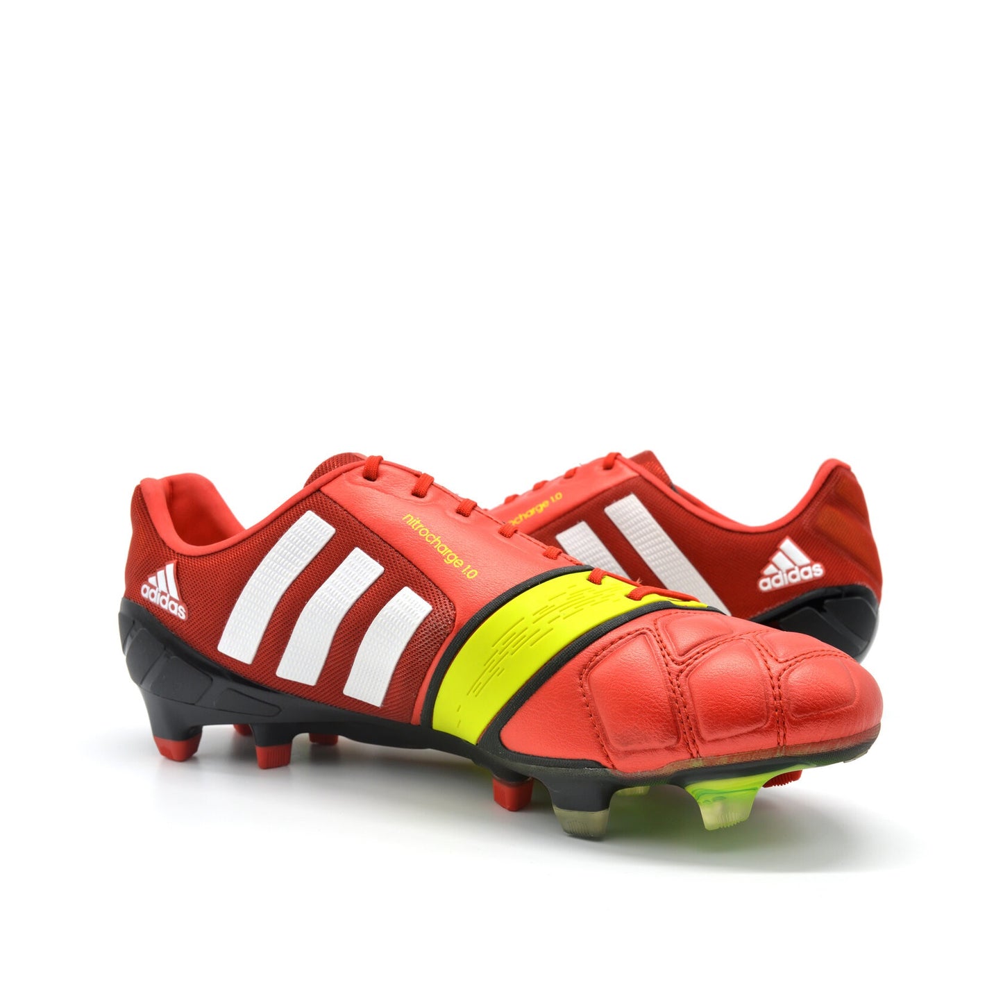 Nitrocharge 1.0 FG Red/White - Elite Boots