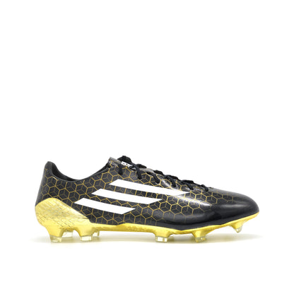 Adizero F50 Ghosted Crazylight FG Black/Gold - Elite Boots