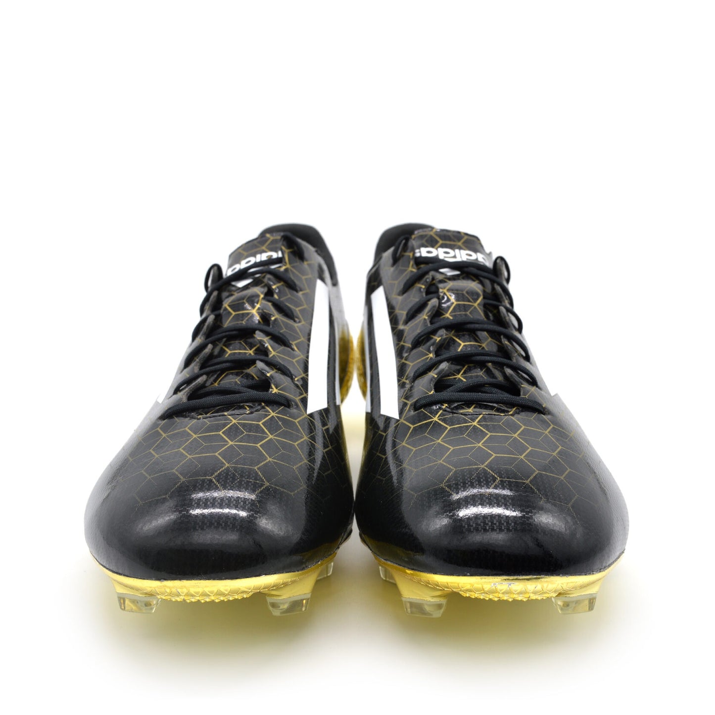 Adizero F50 Ghosted Crazylight FG Black/Gold - Elite Boots