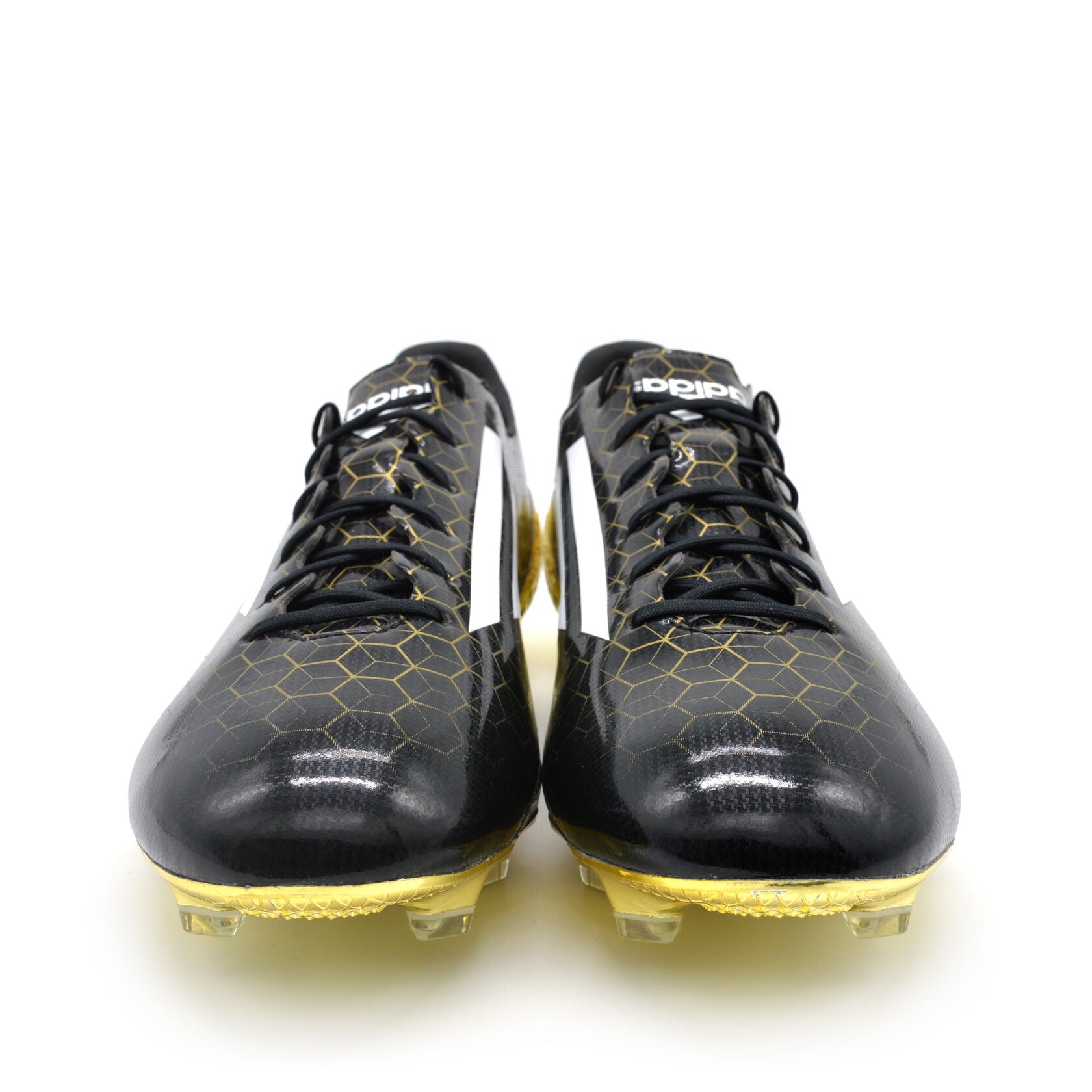 Adizero F50 Ghosted Crazylight FG Black/Gold - Elite Boots