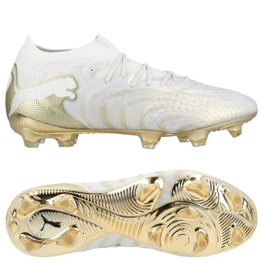 Future 9 Ultimate FG White Gold - White/Metallic Gold - Elite Boots