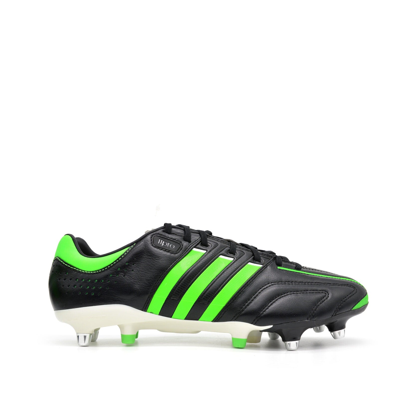 Adipure 11Pro FG Black/Green - Elite Boots