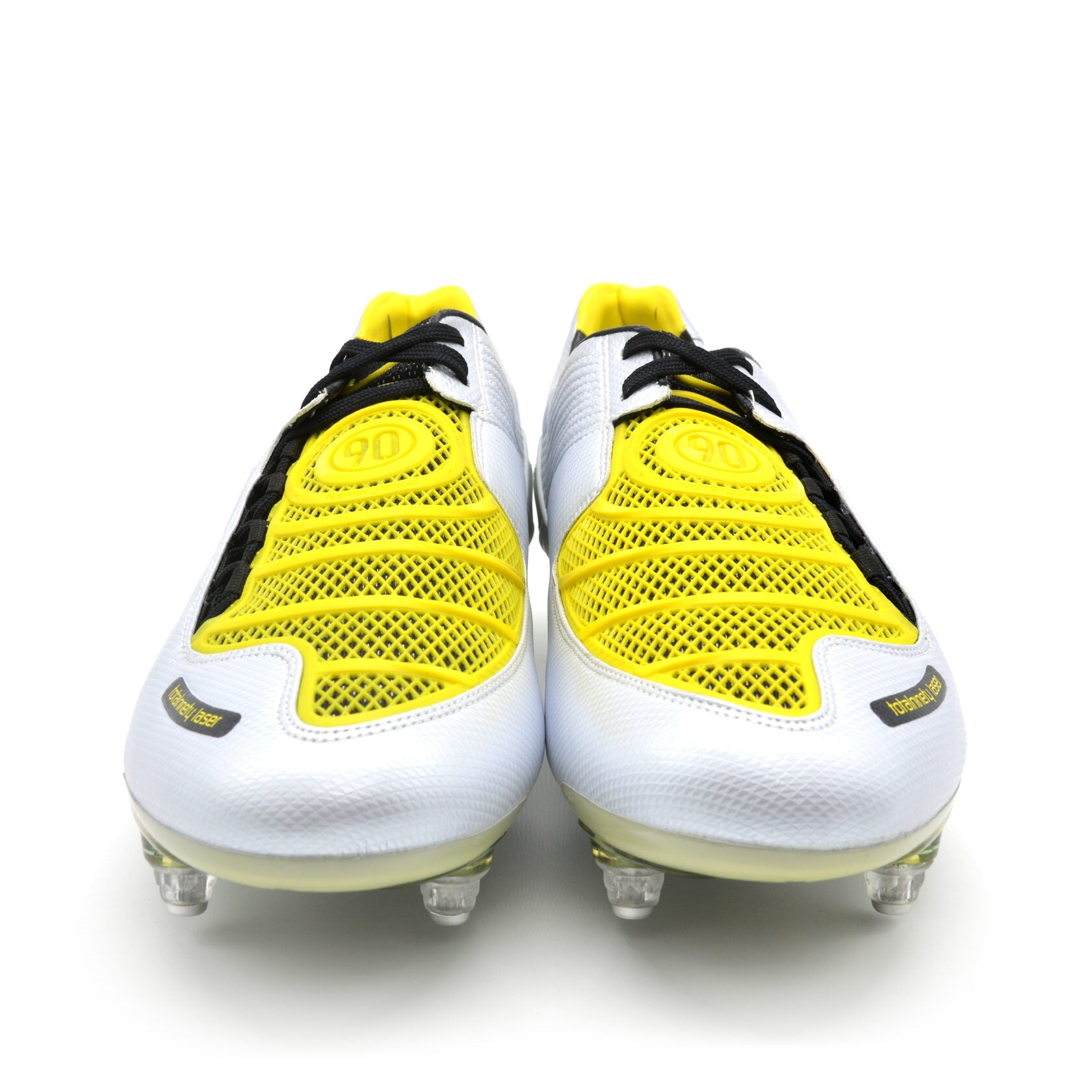 Total 90 Zoom Laser Elite FG White/Yellow - Elite Boots