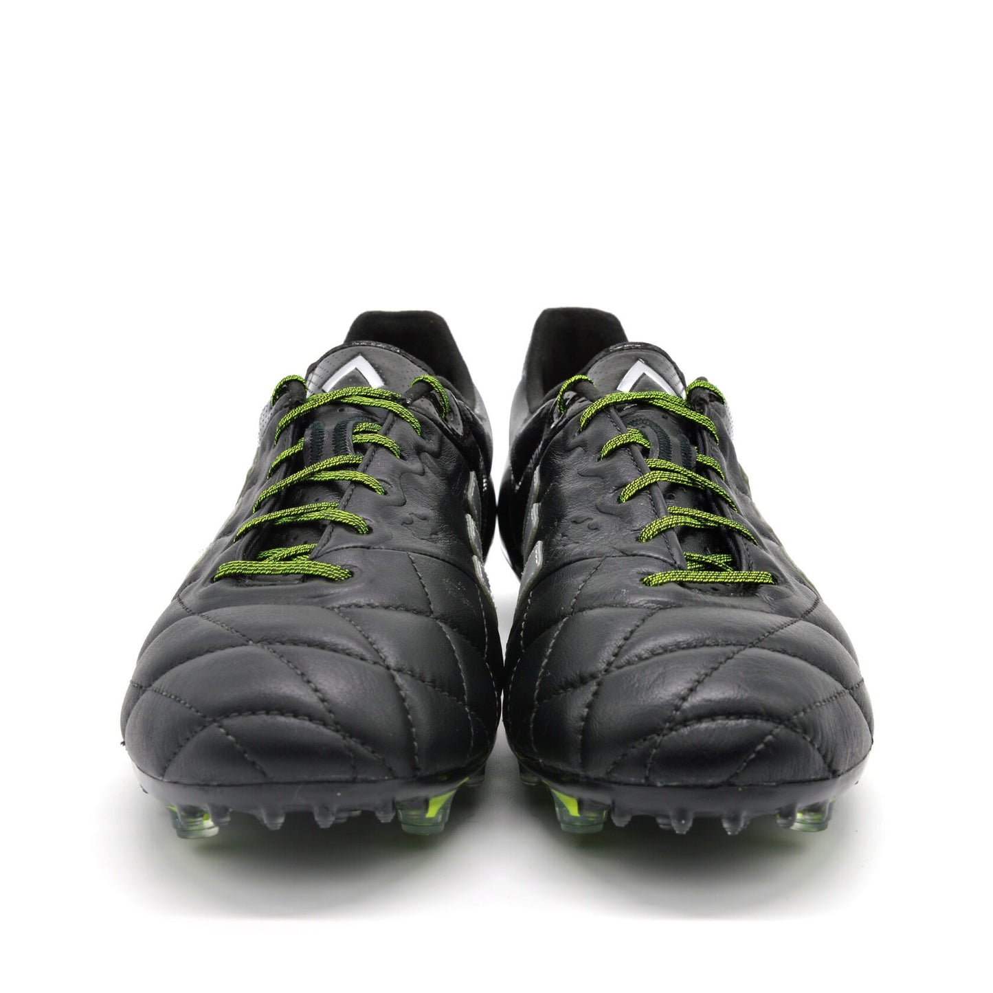 Ace 15.1 Leather FG/AG Black/Silver - Elite Boots